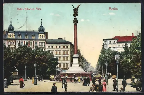 AK Berlin-Kreuzberg, Belle-Alliance-Platz