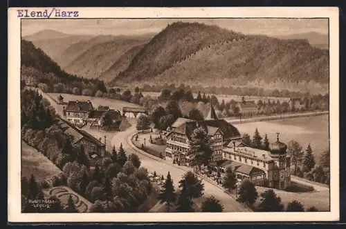 AK Elend /Harz, Witte`s Hotel-Pension Waldmühle