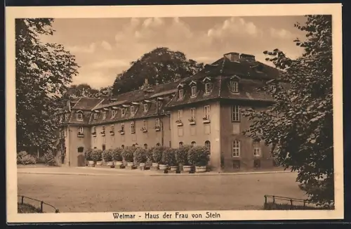 AK Weimar, Haus der Frau von Stein
