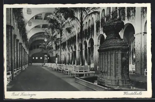 AK Bad Kissingen, In der Wandelhalle