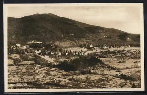 AK Badenweiler, Gesamtansicht mit Umgebung