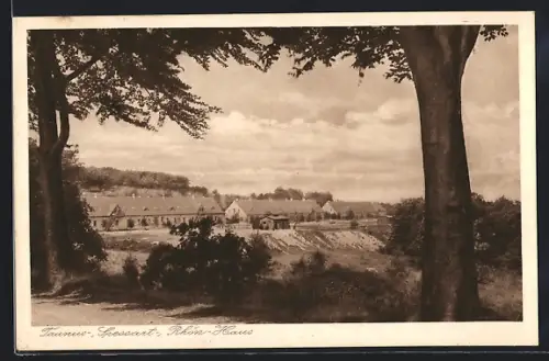 AK Bad Orb, Kinderdorf Wegscheide, Taunus-, Spessart- u. Rhön-Haus