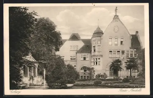 AK Coburg, Bade-Anstalt