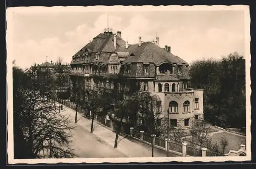 AK Zwickau, Klinik von Sanitätsrat Dr. med. Gaugele, Crimmitschauerstrasse 2