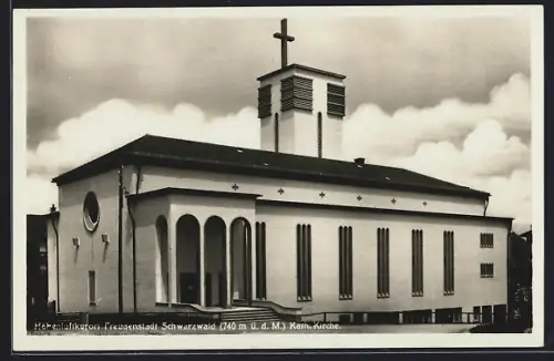 AK Freudenstadt /Schwarzwald, Kath. Kirche
