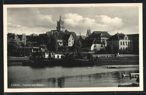 AK Cleve, Partie am Hafen