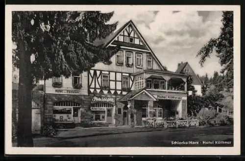 AK Schierke /Harz, Hotel Köthner