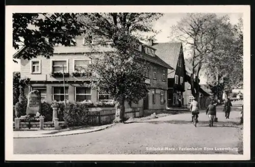 AK Schierke-Harz, Ferienheim Rosa Luxemburg