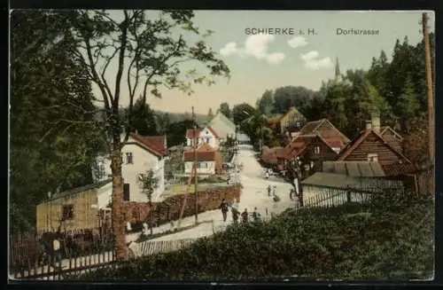 AK Schierke i. H., Dorfstrasse
