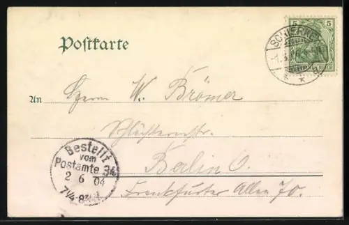 AK Schierke, Blick auf den Ort