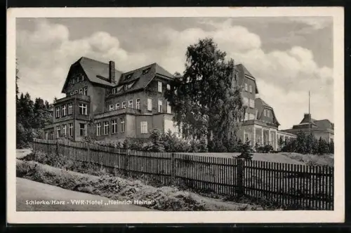 AK Schierke /Harz, VWR-Hotel Heinrich Heine