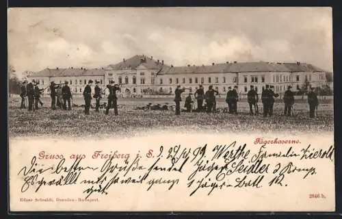 AK Freiberg i. S., Jägerkaserne