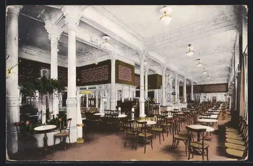 AK Hannover, Hotel Otto, Speisesaal