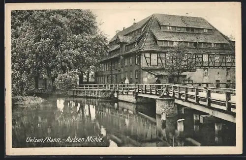 AK Uelzen /Hann., Aussen-Mühle