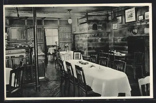 AK Freiburg i. Br., Hotel und Weinstube Zum Rössle, Herrenstrasse 52