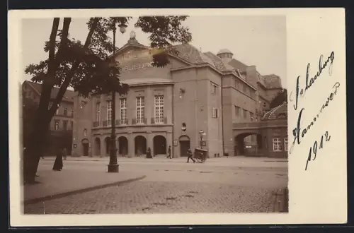 Foto-AK Hannover, Theater Schauburg, Totalansicht