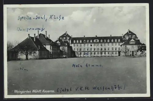AK Weingarten, Württ. Kaserne
