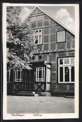 AK Stadthagen, Gasthaus Oelkrug