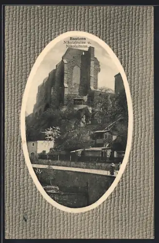 AK Bautzen, Nikolairuine, Nikolaiturm