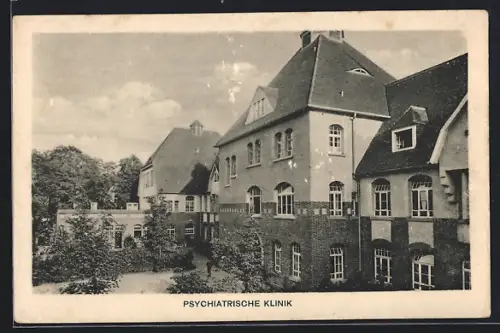 AK Köln-Lindenthal, Psychiatrische Klinik der Universitäts-Klinik Lindenburg
