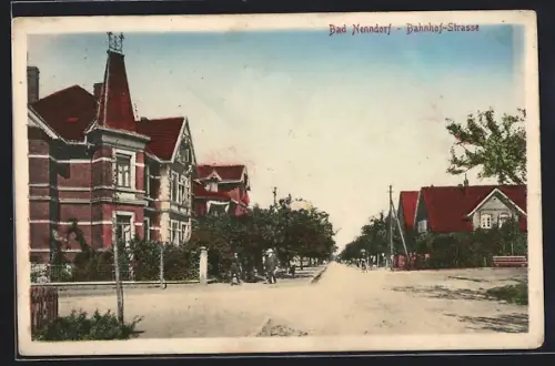 AK Bad Nenndorf, Bahnhof-Strasse