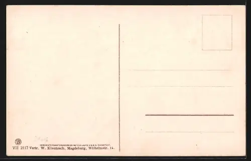 AK Magdeburg, Zentraltheater am Kaiser-Wilhelm-Platz