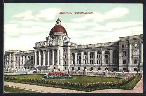 AK München, Armeemuseum, Aussenansicht