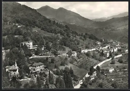 AK Novaggio, Panorama, Fliegeraufnahme