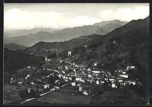 AK Novaggio, Panorama mit Bergen