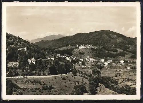 AK Novaggio, Teilansicht mit Militär-Sanatorium