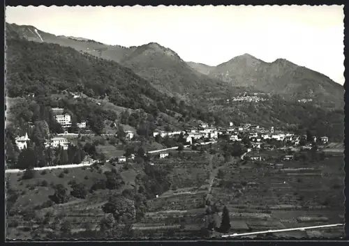 AK Novaggio, Panorama mit Bergen