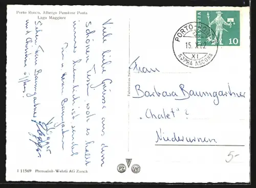 AK Porto Ronco /Lago Maggiore, Ristorante