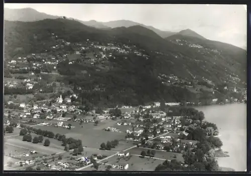 AK Magliasco, Panorama e Vernate, Fliegeraufnahme