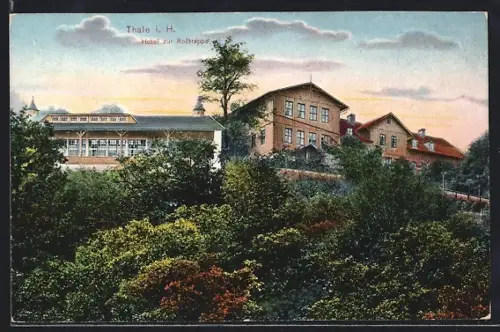 AK Thale i. H., Hotel zur Rosstrappe