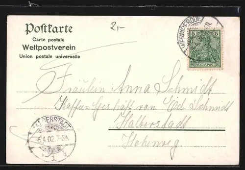 AK Thale, Hexentanzplatz, Walpurgishalle, Windebraut, Greifenklippen