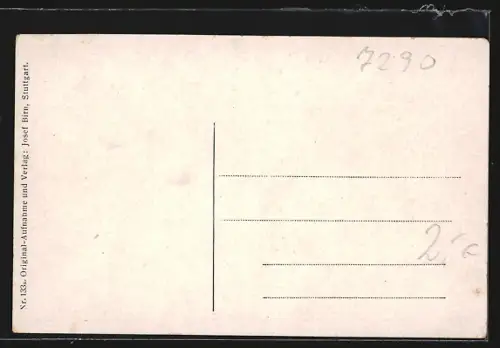 AK Freudenstadt, Christophstal, Ortsansicht mit Tal und Bach