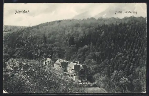 AK Alexisbad, Hotel Försterling