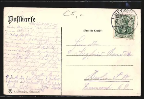 AK Alexisbad, Hotel Försterling