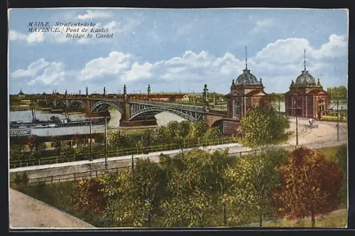 AK Mainz, Strassenbrücke
