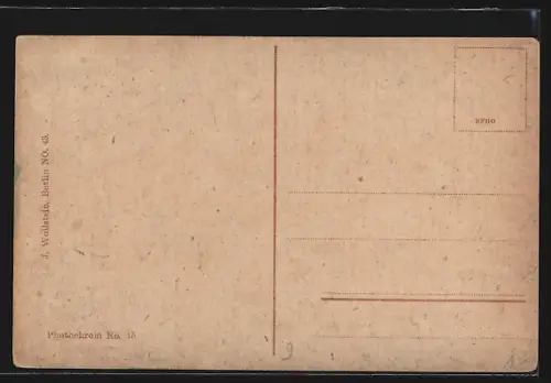 AK Düsseldorf, Rheinpartie mit Königl. Regierung und Oberlandesgericht
