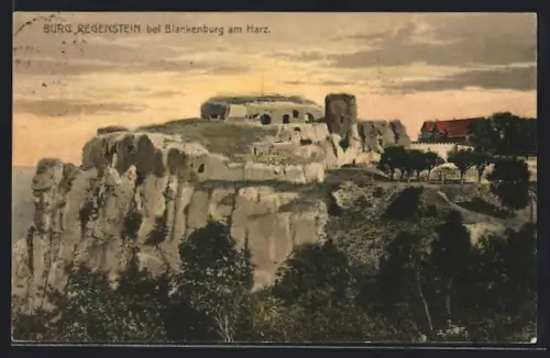 AK Blankenburg am Harz, Burg Regenstein