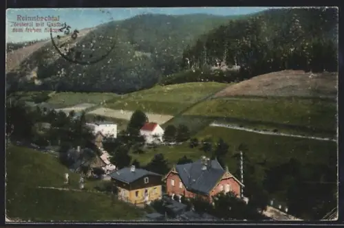 AK Reimsbach, Försterei mit Gasthof zum frohen Morgen