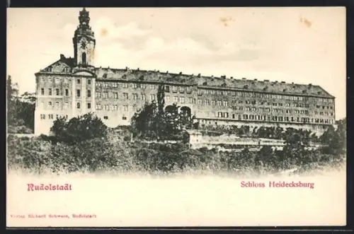 AK Rudolstadt, Schloss Heidecksburg