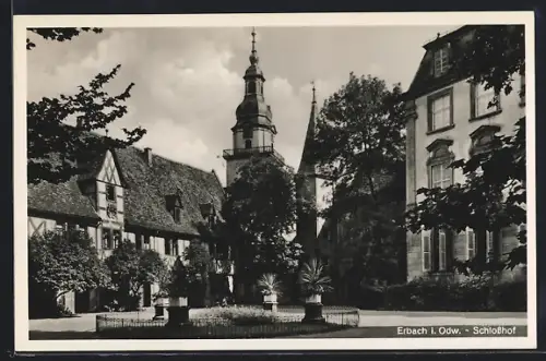 AK Erbach i. Odw., Schlosshof