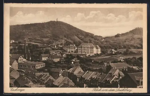 AK Eschwege, Blick vom Leuchtberg