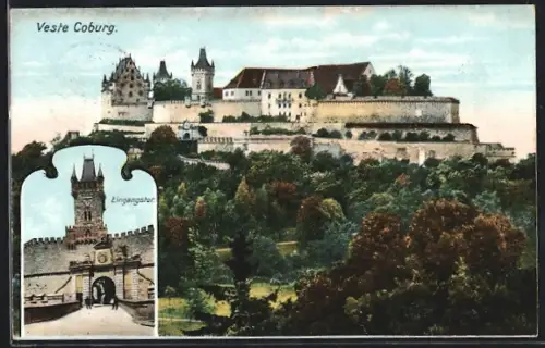 AK Coburg, Veste Coburg, Eingangstor