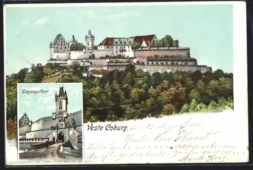 AK Coburg, Veste Coburg, Eingangstor