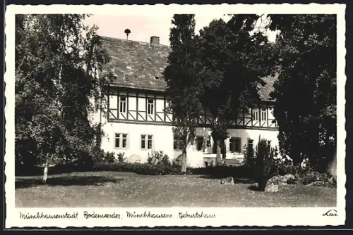 AK Bodenwerder, Münchhausens Geburtshaus
