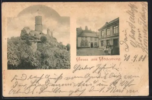 AK Godesberg, Gasthof zum Godesberg, Burg