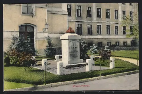 AK Bautzen, Infanteriekaserne, Kriegerdenkmal